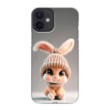 Силиконовый чехол на Iphone 12 Mini с принтом Кролик