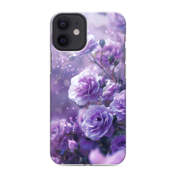 Силиконовый чехол на Iphone 12 Mini с принтом Розы цветы