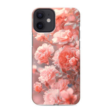 Силиконовый чехол на Iphone 12 Mini с принтом Розы цветы