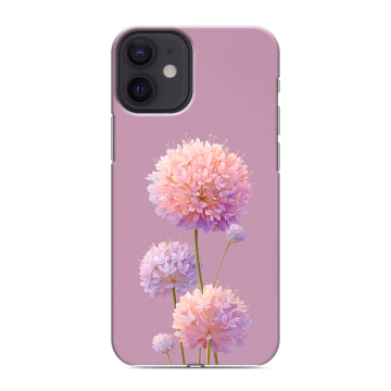 Силиконовый чехол на Iphone 12 Mini с принтом Цветы Силиконовый чехол на Iphone 12 Mini с принтом Цветы