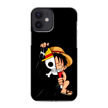 Силиконовый чехол на Iphone 12 Mini с принтом One Piece Ван Пис Силиконовый чехол на Iphone 12 Mini с принтом One Piece Ван Пис