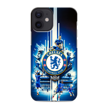 Силиконовый чехол на Iphone 12 Mini с принтом Chelsea Челси Силиконовый чехол на Iphone 12 Mini с принтом Chelsea Челси