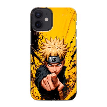 Силиконовый чехол на Iphone 12 Mini с принтом Naruto Наруто