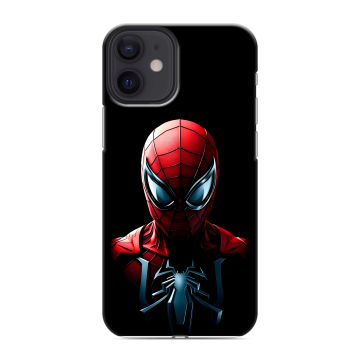 Силиконовый чехол на Iphone 12 Mini с принтом Spiderman Человек паук