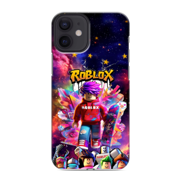 Силиконовый чехол на Iphone 12 Mini с принтом Roblox Роблокс