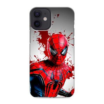 Силиконовый чехол на Iphone 12 Mini с принтом Spiderman Человек паук Силиконовый чехол на Iphone 12 Mini с принтом Spiderman Человек паук