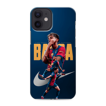 Силиконовый чехол на Iphone 12 Mini с принтом Барселона Barca Yamal 