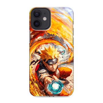 Силиконовый чехол на Iphone 12 Mini с принтом Аниме Наруто Naruto