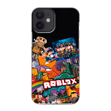 Силиконовый чехол на Iphone 12 Mini с принтом Roblox Роблокс Силиконовый чехол на Iphone 12 Mini с принтом Roblox Роблокс