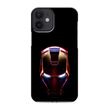 Силиконовый чехол на Iphone 12 Mini с принтом IronMan Железный человек