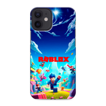 Силиконовый чехол на Iphone 12 Mini с принтом Roblox Роблокс Силиконовый чехол на Iphone 12 Mini с принтом Roblox Роблокс
