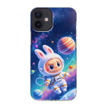 Силиконовый чехол на Iphone 12 Mini с принтом Labubu Лабубу Силиконовый чехол на Iphone 12 Mini с принтом Labubu Лабубу