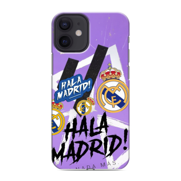 Силиконовый чехол на Iphone 12 Mini с принтом Real Madrid Реал Мадрид