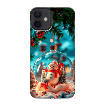 Силиконовый чехол на Iphone 12 Mini с принтом Новый год Силиконовый чехол на Iphone 12 Mini с принтом Новый год