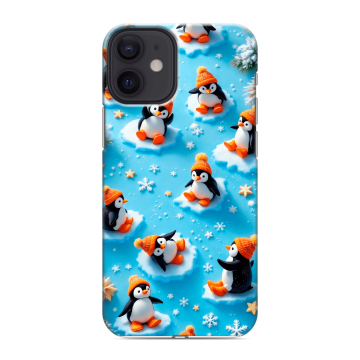 Силиконовый чехол на Iphone 12 Mini с принтом Новый год Силиконовый чехол на Iphone 12 Mini с принтом Новый год