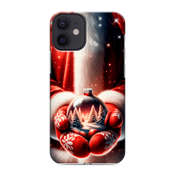 Силиконовый чехол на Iphone 12 Mini с принтом Новый год Силиконовый чехол на Iphone 12 Mini с принтом Новый год