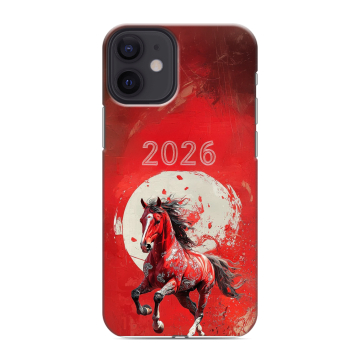 Силиконовый чехол на Iphone 12 Mini с принтом Новый год Силиконовый чехол на Iphone 12 Mini с принтом Новый год