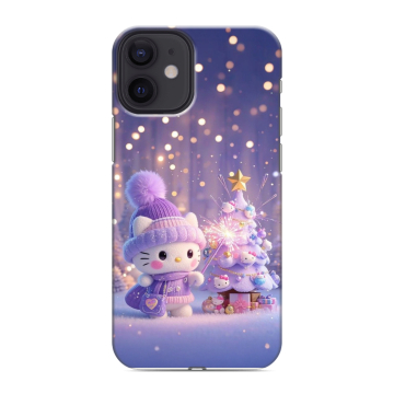 Силиконовый чехол на Iphone 12 Mini с принтом Новый год Силиконовый чехол на Iphone 12 Mini с принтом Новый год