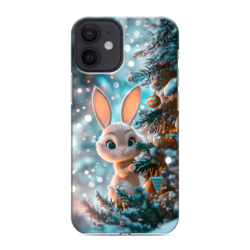 Силиконовый чехол на Iphone 12 Mini с принтом Новый год Силиконовый чехол на Iphone 12 Mini с принтом Новый год