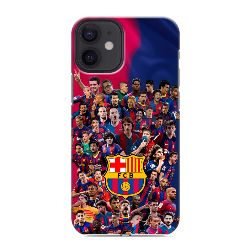 Силиконовый чехол на Iphone 12 Mini с принтом Барселона Barcelona Силиконовый чехол на Iphone 12 Mini с принтом Барселона Barcelona