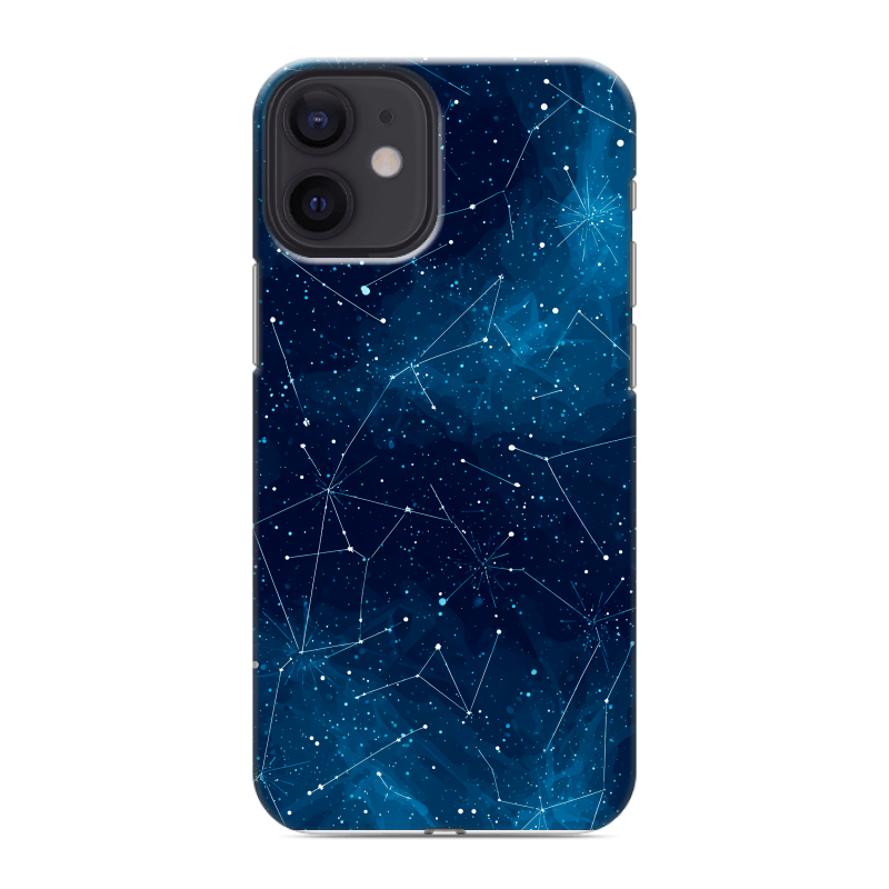 Силиконовый противоударный чехол на Iphone 12 Mini с принтом Космос звезды Силиконовый противоударный чехол на Iphone 12 Mini с принтом Космос звезды