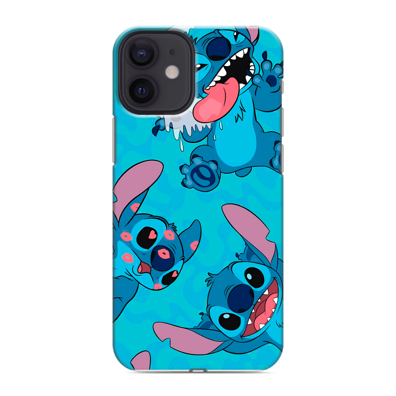 Силиконовый чехол на Iphone 12 Mini с принтом Лило и Стич Силиконовый чехол на Iphone 12 Mini с принтом Лило и Стич
