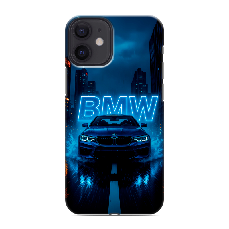 Силиконовый чехол на Iphone 12 Mini с принтом BMW БМВ Силиконовый чехол на Iphone 12 Mini с принтом BMW БМВ