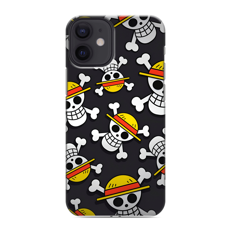 Силиконовый чехол на Iphone 12 Mini с принтом One Piece Ван Пис Силиконовый чехол на Iphone 12 Mini с принтом One Piece Ван Пис