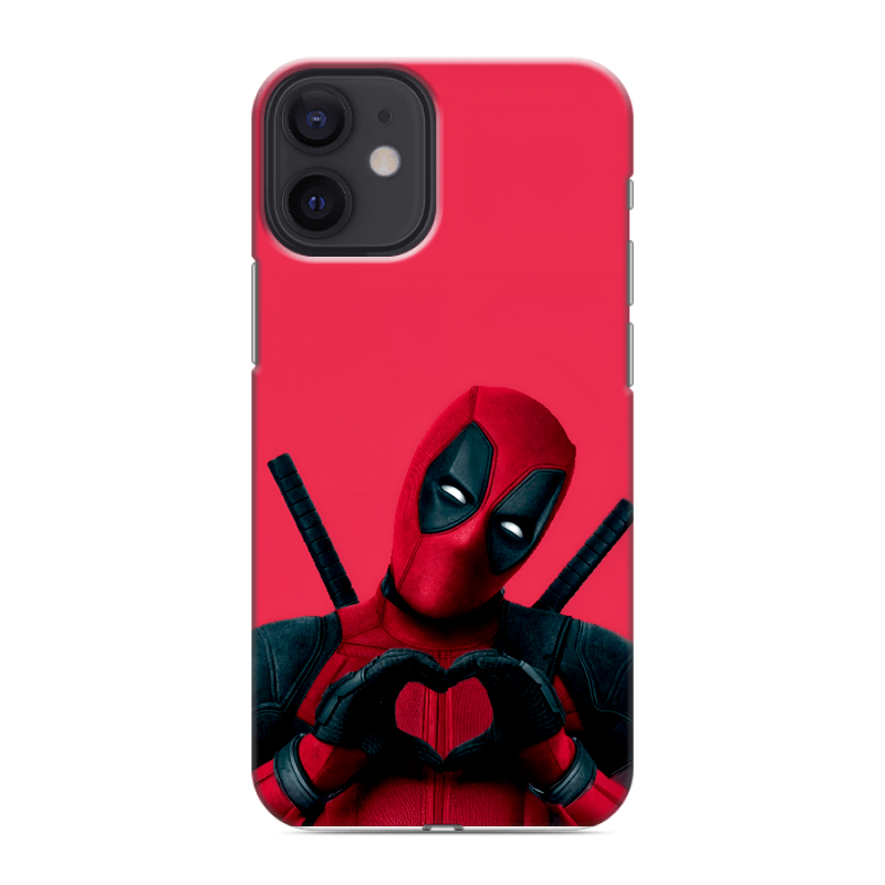 Силиконовый чехол на Iphone 12 Mini с принтом Дедпул Deadpool Силиконовый чехол на Iphone 12 Mini с принтом Дедпул Deadpool