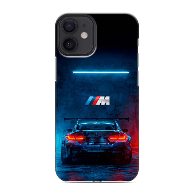Силиконовый чехол на Iphone 12 Mini с принтом BMW БМВ Силиконовый чехол на Iphone 12 Mini с принтом BMW БМВ