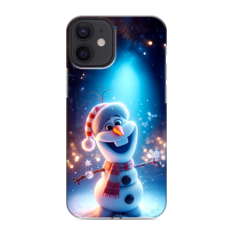 Силиконовый чехол на Iphone 12 Mini с принтом Новый год Силиконовый чехол на Iphone 12 Mini с принтом Новый год