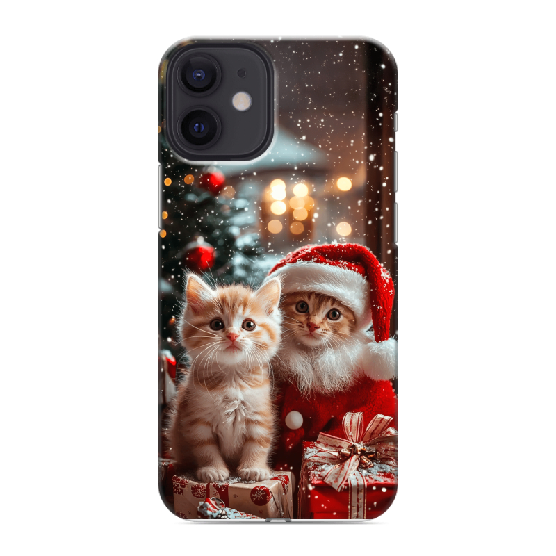 Силиконовый чехол на Iphone 12 Mini с принтом Новый год Силиконовый чехол на Iphone 12 Mini с принтом Новый год