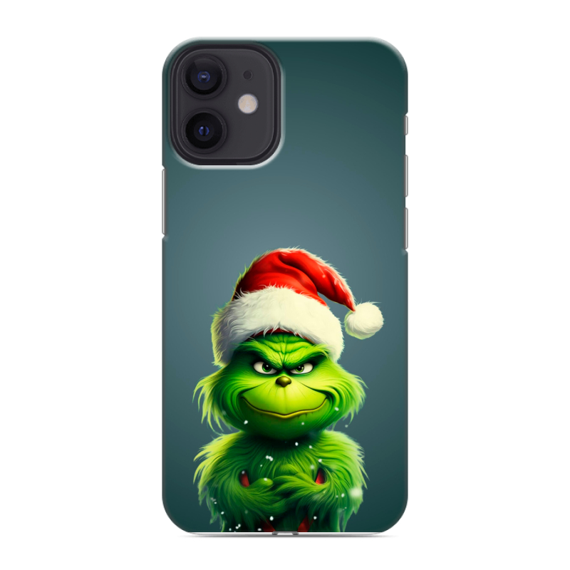Силиконовый чехол на Iphone 12 Mini с принтом Новый год Силиконовый чехол на Iphone 12 Mini с принтом Новый год