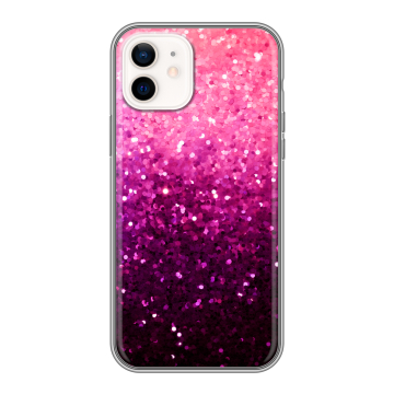 Силиконовый чехол на Iphone 12 с принтом Блестки Силиконовый чехол на Iphone 12 с принтом Блестки