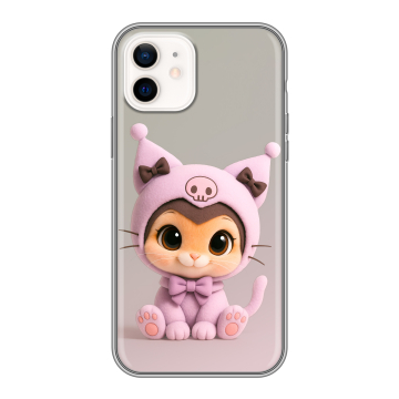 Силиконовый чехол на Iphone 12 с принтом Куроми Kuromi Силиконовый чехол на Iphone 12 с принтом Куроми Kuromi