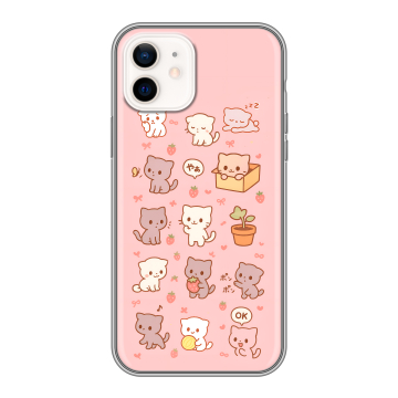 Силиконовый чехол на Iphone 12 с принтом Hello Kitty Хелоу Кити Силиконовый чехол на Iphone 12 с принтом Hello Kitty Хелоу Кити