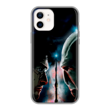 Силиконовый чехол на Iphone 12 с принтом Гарри Поттер Harry Potter