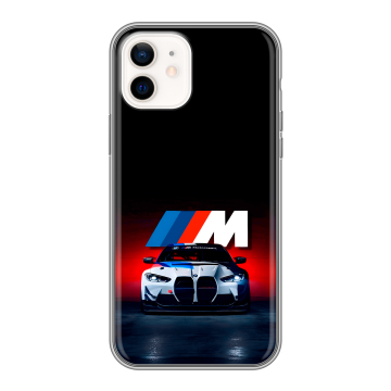 Силиконовый чехол на Iphone 12 с принтом БМВ BMW Силиконовый чехол на Iphone 12 с принтом БМВ BMW