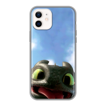 Силиконовый чехол на Iphone 12 с принтом Как приручить дракона Силиконовый чехол на Iphone 12 с принтом Как приручить дракона