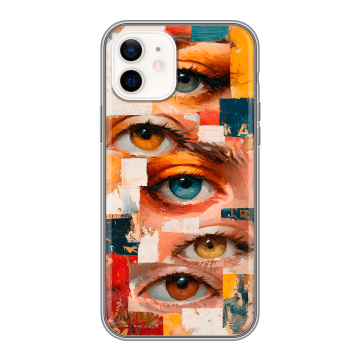 Силиконовый чехол на Iphone 12 с принтом Модный принт