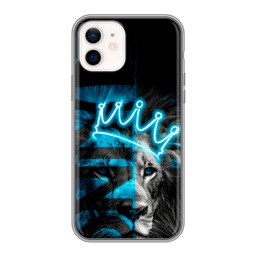 Силиконовый чехол на Iphone 12 с принтом Король лев