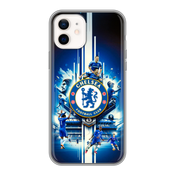 Силиконовый чехол на Iphone 12 с принтом Chelsea Челси