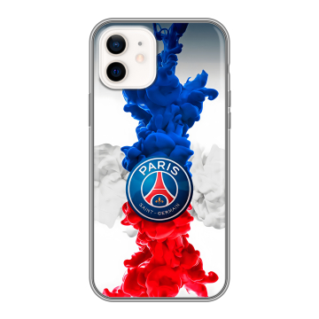 Силиконовый чехол на Iphone 12 с принтом PSG ПСЖ