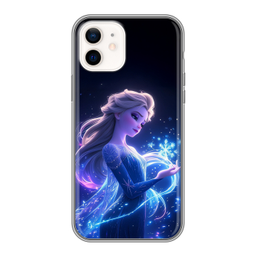 Силиконовый чехол на Iphone 12 с принтом Холодное сердце Frozen Силиконовый чехол на Iphone 12 с принтом Холодное сердце Frozen