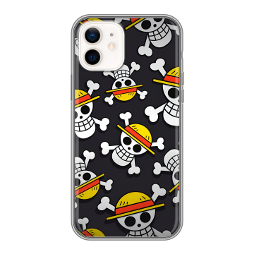 Силиконовый чехол на Iphone 12 с принтом One Piece Ван Пис