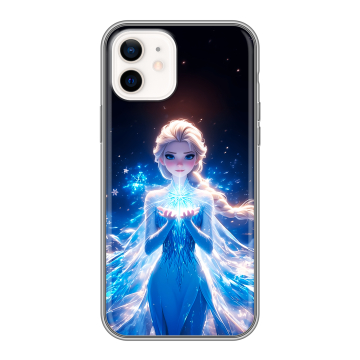 Силиконовый чехол на Iphone 12 с принтом Холодное сердце Frozen Силиконовый чехол на Iphone 12 с принтом Холодное сердце Frozen