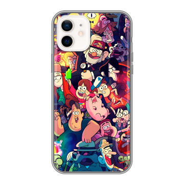 Силиконовый чехол на Iphone 12 с принтом Gravity Falls Гравити Фолз Силиконовый чехол на Iphone 12 с принтом Gravity Falls Гравити Фолз
