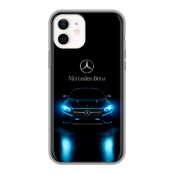 Силиконовый чехол на Iphone 12 с принтом Mercedes Мерседес Силиконовый чехол на Iphone 12 с принтом Mercedes Мерседес