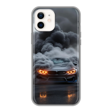Силиконовый чехол на Iphone 12 с принтом BMW БМВ Силиконовый чехол на Iphone 12 с принтом BMW БМВ