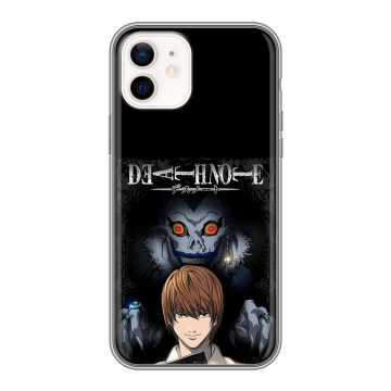 Силиконовый чехол на Iphone 12 с принтом Death note Тетрадь смерти
